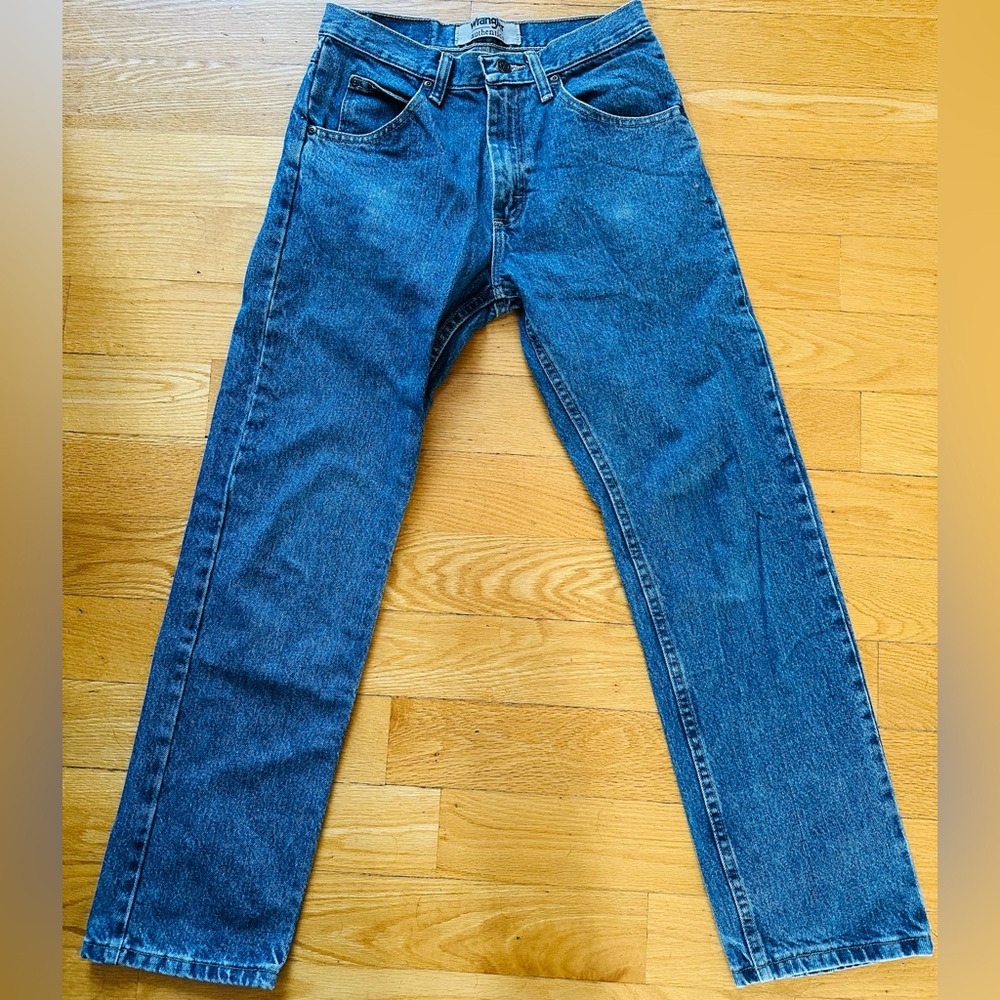 Wrangler Men's Straight Blue Jeans